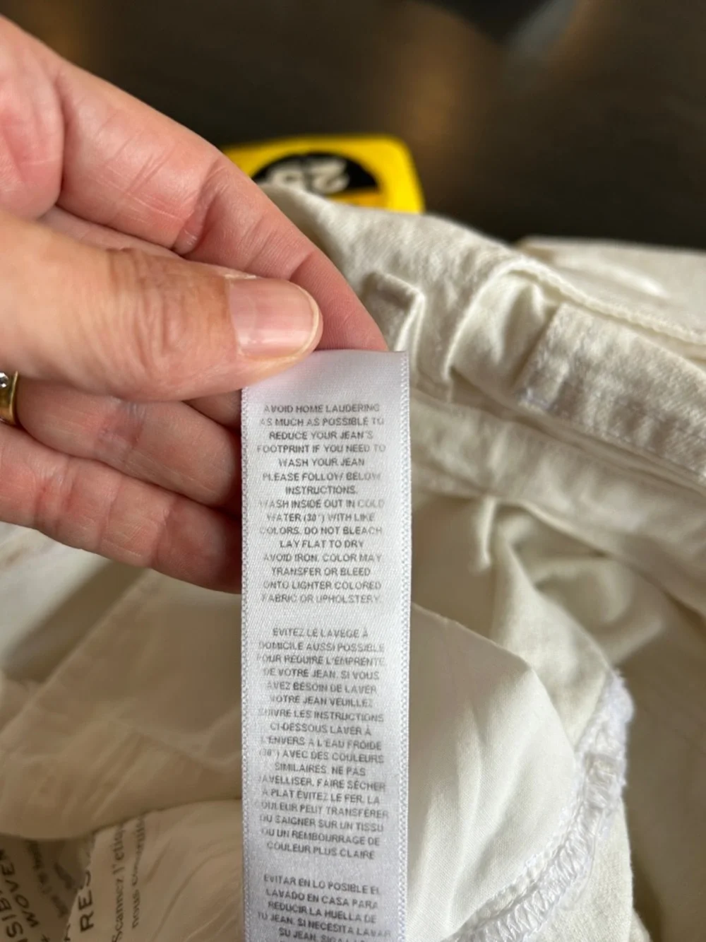 FRAME Denim 'Le Jane' Jeans Au Naturel - Picture 10 of 11